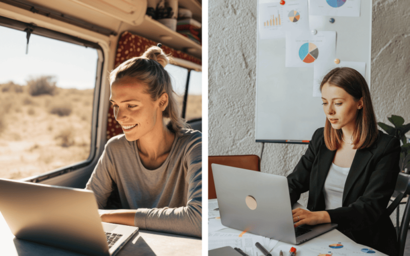 Une Digital nomade ou résident fiscal deux façons distinctes de s’expatrier