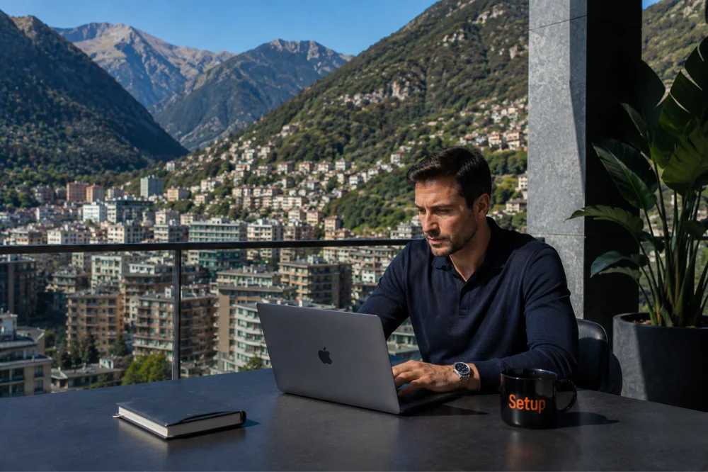 Résidence active par création d'entreprise en Andorre